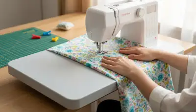 Mehr Platz: Der Nähmaschinen Anschiebetisch