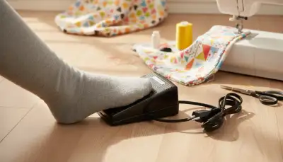 Meistere dein Nähmaschinen-Fußpedal