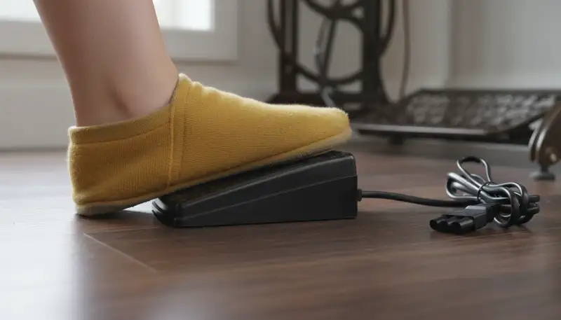 Perfekte Kontrolle: Nähmaschinen-Fußpedal verstehen