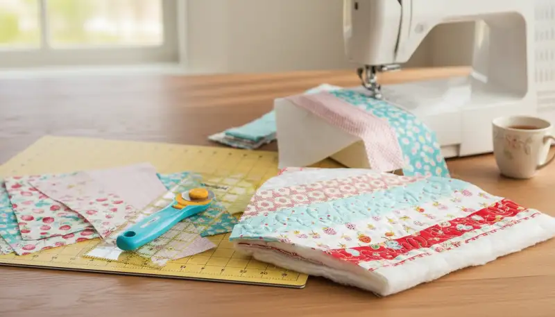 Quilt-As-You-Go: Effizienz im Patchwork