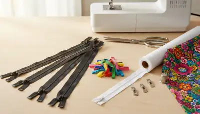 Reißverschluss Arten: Wahl und Einnähen