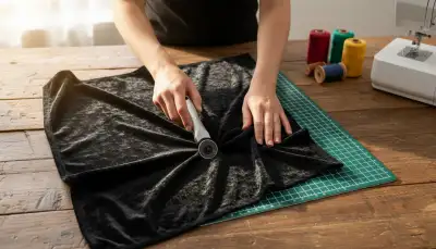 Samtstoff: Eleganz für besondere Nähprojekte