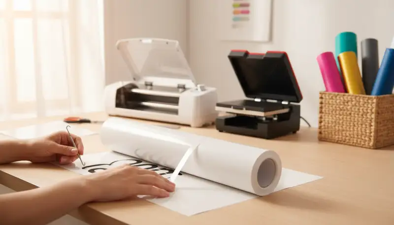 Textilfolie verstehen: Plotten und Pressen meistern