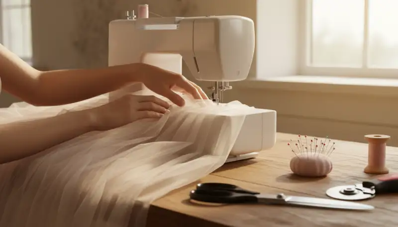 Tüll nähen: Luftige Kreationen meistern