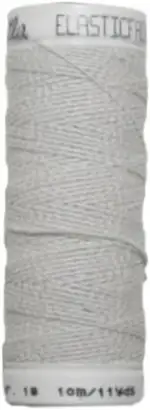 Hutgummi Gummi Nähfaden Elastic 10 m grau (0779)