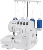 Brother 2104D Overlock Nähmaschine, Weiß