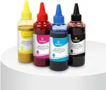 4x 100ml SubliKing® Sublimationstinte (CMYK-Set) für Epson, Ricoh & Sawgrass