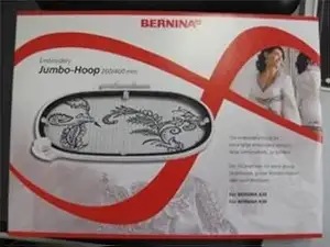 Stickrahmen JUMBO-HOOP 260 x 400 mm für BERNINA 830/750/780