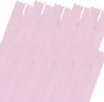 Schneidereibedarf Werner 10er Set Reißverschluss für Kleider, Reißverschluss für Röcke, 3mm Nahtverdeckte Spiralschiene, Nicht Teilbar, 1-Weg (Farbe: rosa (166), Länge: 60 cm)