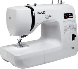 ROLD Q60 Computernähmaschine | 60 Stichprogramme | Nadeleinfädler | Metallrahmen