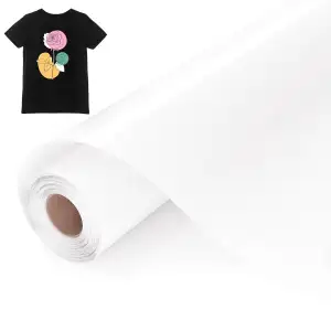 Sublimation HTV für Dunkle/Helle Stoffe, Matt Sublimation Vinyl 30.5x304.8cm Kla