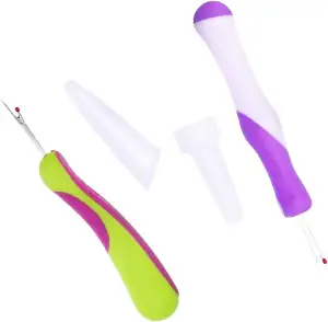 Nahttrenner & Stichentferner,2 Pack Schnelles Auftrennen von Näh Kreuzstich und 