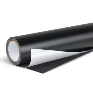 Lya Vinyl Mattschwarz Plotterfolie Vinyl -30,5 x 500 cm PET Vinylfolie Plotter f