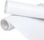 Prime Vinyl Vinylfolie Plotter- 30,5cm x 335,5cm Matt Weiß Permanentes Plotterfolie Vinyl Rollen ...