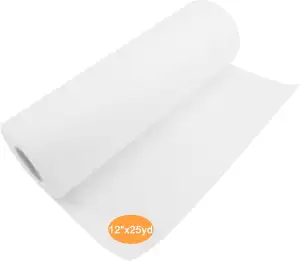 New brothread Wash Away (Wasserlösliche) Maschinen Stickvlies 12" x25 Yd/Rolle -