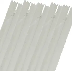 Schneidereibedarf Werner 5er Set Reißverschluss für Kleider, Reißverschluss für 