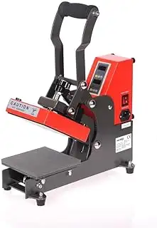 TC1 Transferpresse 15cm x 15cm – Profi Kniehebelpresse für Patches, DTF & Logos 