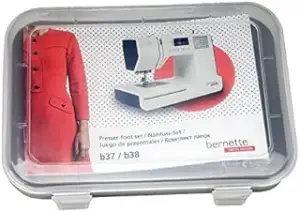 Bernette Nähmaschinen Nähfuß-Set 10-teilig B37 + B38