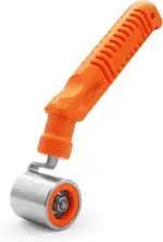 CARTINTS Tapetenroller Nahtroller Stahl Handroller mit rutschfestem Griff, ideal für Auto-Audio-Sounddämpfung, Tapete, Vinyl und Heimdekoration