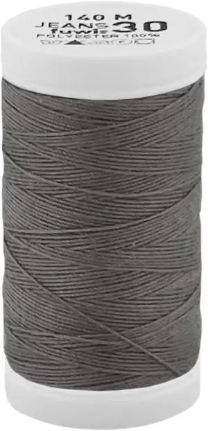 Jeansgarn J30 Nähgarn Ledergarn Sattlergarn Stärke 30, sehr reißfest,140 Meter (