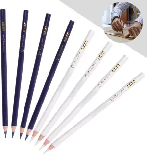 Neerow 8 Stück Schneiderkreide, Schneiderkreidestift, Nähkreide Stoffkreide, Näh