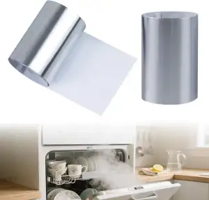 Dampfsperrfolie für Geschirrspüler, 2 Stück, 695×75 mm – Hitzeschutzfolie für Ar