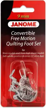 Janome Free-Motion Quiltfuß Set
