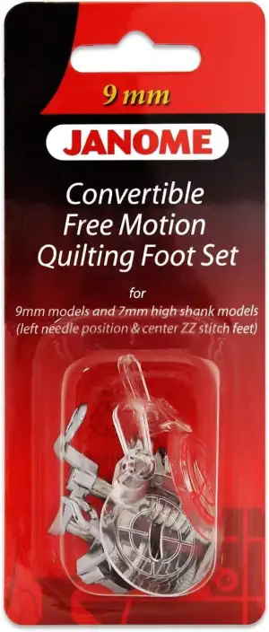 Janome Free-Motion Quiltfuß Set