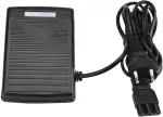 Elektronische Fußsteuerung Nähmaschine Fußsteuerung Pedal EU-Stecker 200-240V Universal Home Nähmaschine Fußschalter Pedal Variable Speed Controller mit Netzkabel (EU-Plug)