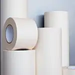 SalierShop Übertragungspapier, Application Tape, Übertragungstape, Transfer Tape | Poly Tape PT 122 | Rolle 10cm x 100m