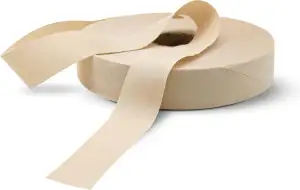 DOJA Barcelona | Schrägband Meterware Beige| Bias Tape Rollenpackung 100m | Brei