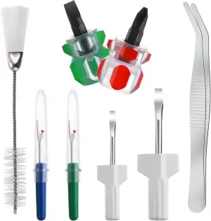 8-teiliges Werkzeugset für Nähmaschine, Schraubendreher, Nylon aus Edelstahl, Re