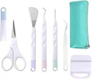 Vinyl Plotter Zubehör Vinyl Jäten Werkzeuge 7 Stück DIY Bastelwerkzeug Set Entgi