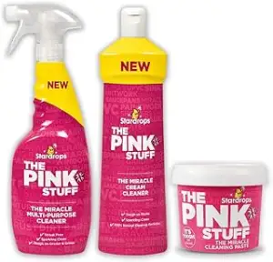 The Pink Stuff Miracle Reinigungsset, 3er-Packung, von Mrs Hinch bestätigt