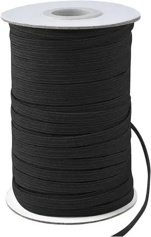 5mm Gummiband-50 Meter Gummibänder Nähen Geflochtenes Elastikband Elastische Kor