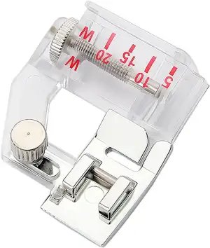 Jetstream Fuß für Schrägband, Verstellbarer Schrägbandfuß, SchräGband NäHfuß, ko