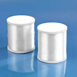 3 PAGEN® transparentes Nähgarn 2er-Set – klarer Nähfaden – Kunstfasern sorgen fü