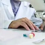 Nähmit - Nähmaschinen CB Spulen mit Spulenbox Spulen Nähmaschine Unterfadenspulen Kunststoff für gängige Nähmaschinen (25 Stück,Transparent)