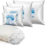 Feluna Füllwatte für Kissen; Flauschiges Polyester Füllmaterial Stopfmaterial; Kissenfüllung Stofftier- & Bastelwatte; Öko-Tex Zertifiziert (0,25 Kg.)