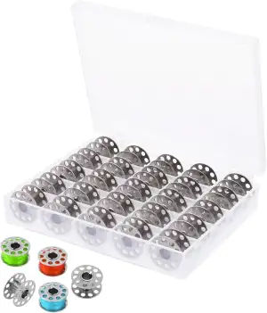 25stück Spulen Nähmaschine,Singer Spulen Für Nähmaschine,Metall Spulen,Mit Spule