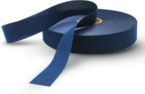DOJA Barcelona | Schrägband Meterware Blau | Bias Tape Rollenpackung 100m | Brei