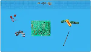 Lötmatte Extra Groß Silikon 70 * 40cm Magnetmatte Soldering Mat Arbeitsunterlage