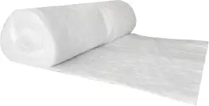 Patchworkvlies aus Baumwolle 100g/m², 1,5 m x 2,50m, ca. 1 cm dick, Volumenvlies, Polstervlies, Vliesstoff, Polsterwatte, Watte