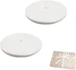 Schrägband Baumwolle 1 cm x 45 m, 2 Rolle Webband zum Nähen, Baumwollband Weiß, Hochwertiges Schrägband Jersey Einfassband, Fischgrätenmuster Köperband für Nähen, Basteln, Spitzen, Dekorieren