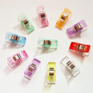 100 Stück Nähklammern Stoffklammern Zum Nähen,Nähen Zubehöre, Nähzubehör, Stoff 