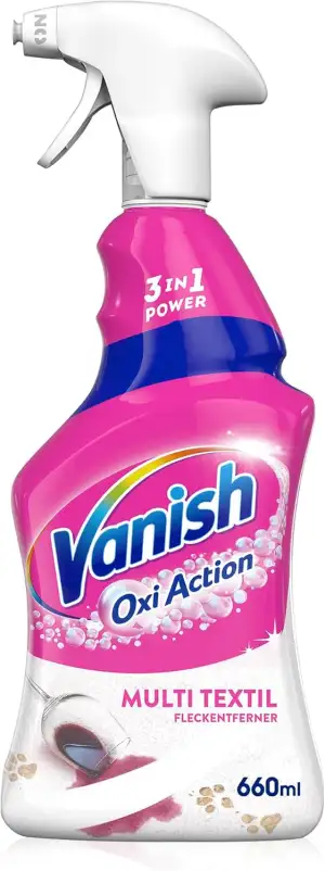 Vanish Oxi Action Multi-Textil Fleckenentfernerspray – 1 x 660 ml – Textilreinig