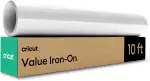 Cricut Plotterfolie Textil im Vorteilspack | 30,5 cm x 3 m | Textil-Flexfolie für Plotter (Iron-On) für alle Cricut Schneidemaschinen | Weiß