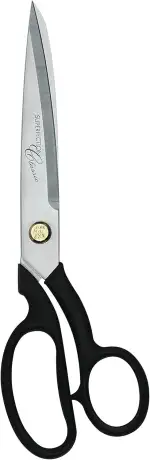 ZWILLING Superfection Classic Schneiderschere, Stoffschere, 21 cm, Rostfreier Spezialstahl, Kunststoffgriff, Made in Germany, Schwarz