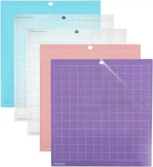 APACALI 5 Stück Schneidematte für Silhouette Cameo Plotter 4/3/2/1, 12x12 Ersatz