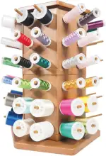 Phönix Garnturm drehbar 72 Spulen für Garnrollen zum Nähen, Quilten, Häkeln und Sticken Garn Regal garnrollenhalter, Fadenhalter, Organizer